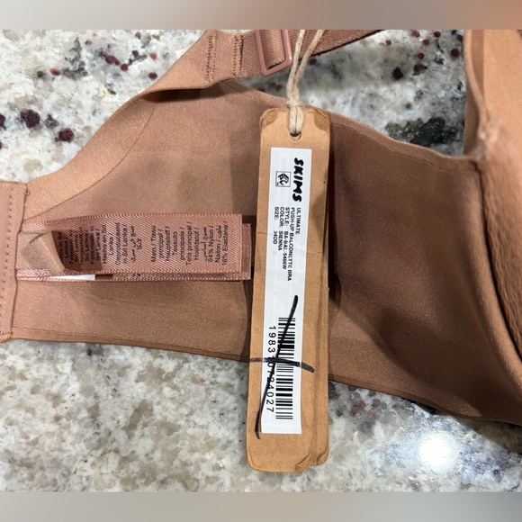 SKIMS Ultimate Push-Up Balconette Bra 34DD Sienna NWT - Picture 5 of 5